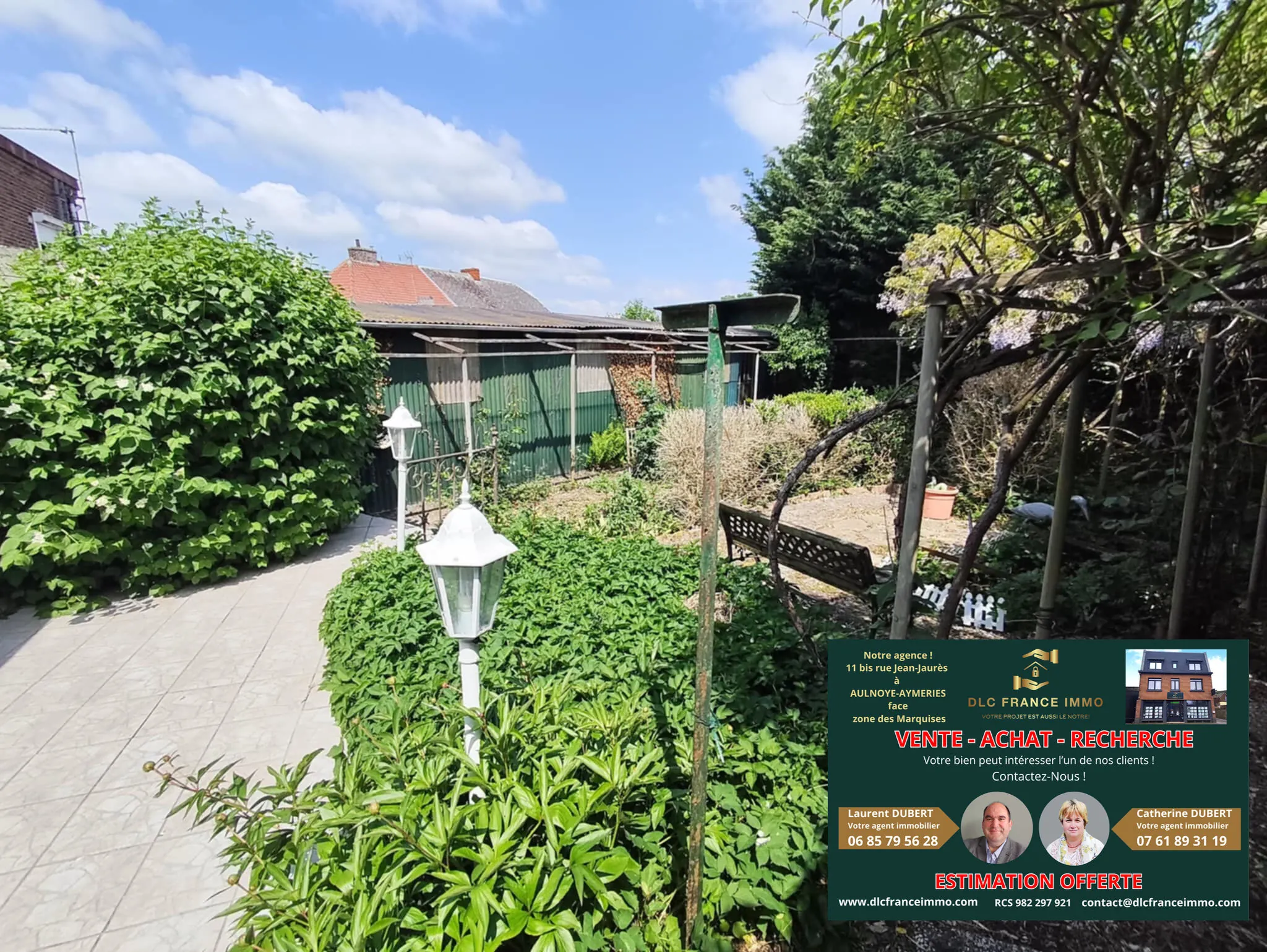 Charmante maison semi-individuelle à Rousies avec garage et terrasse – Opportunité à saisir 