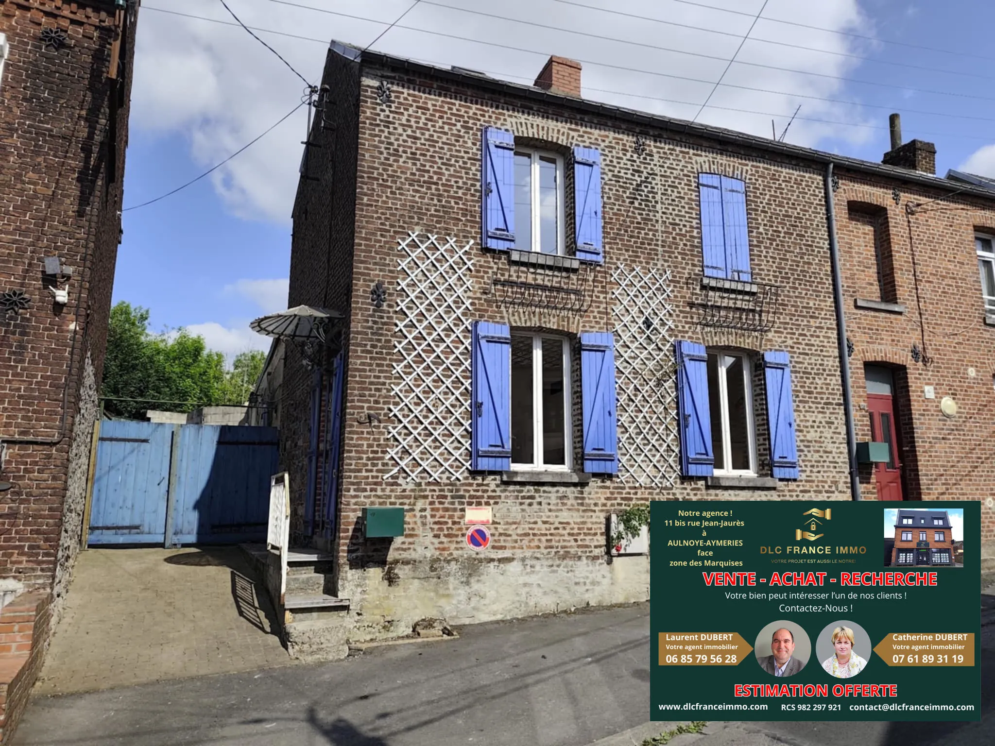 Charmante maison à Rousies avec garage, terrasse et jardin - Opportunité à saisir