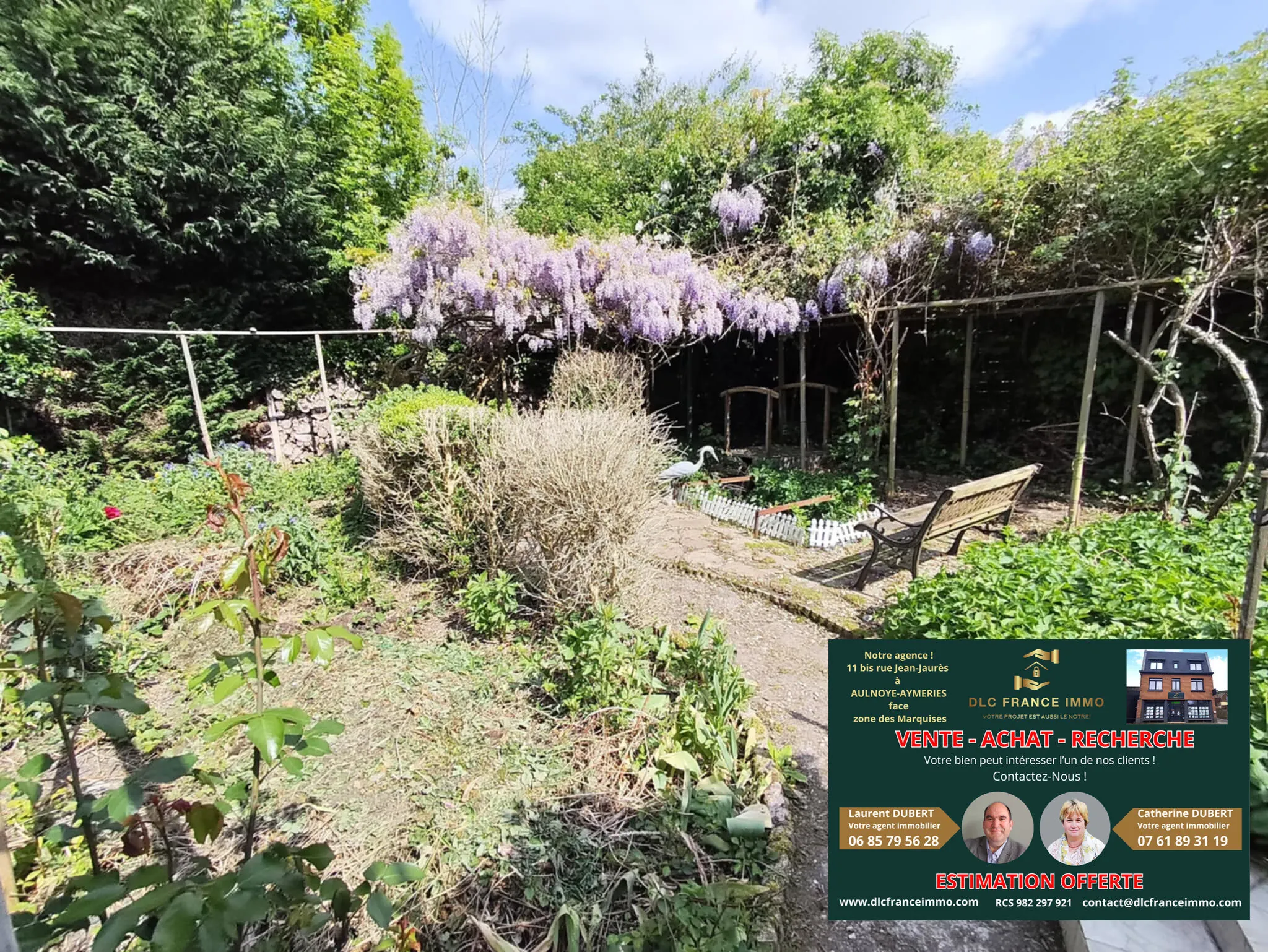Charmante maison semi-individuelle avec garage et terrasse à Rousies 