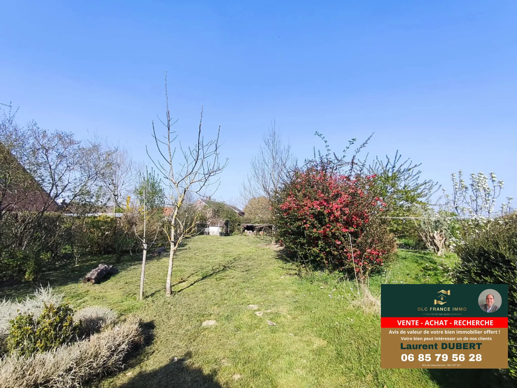 Jolie maison semi-plain-pied à vendre à Berlaimont avec terrain de 1593 m² 