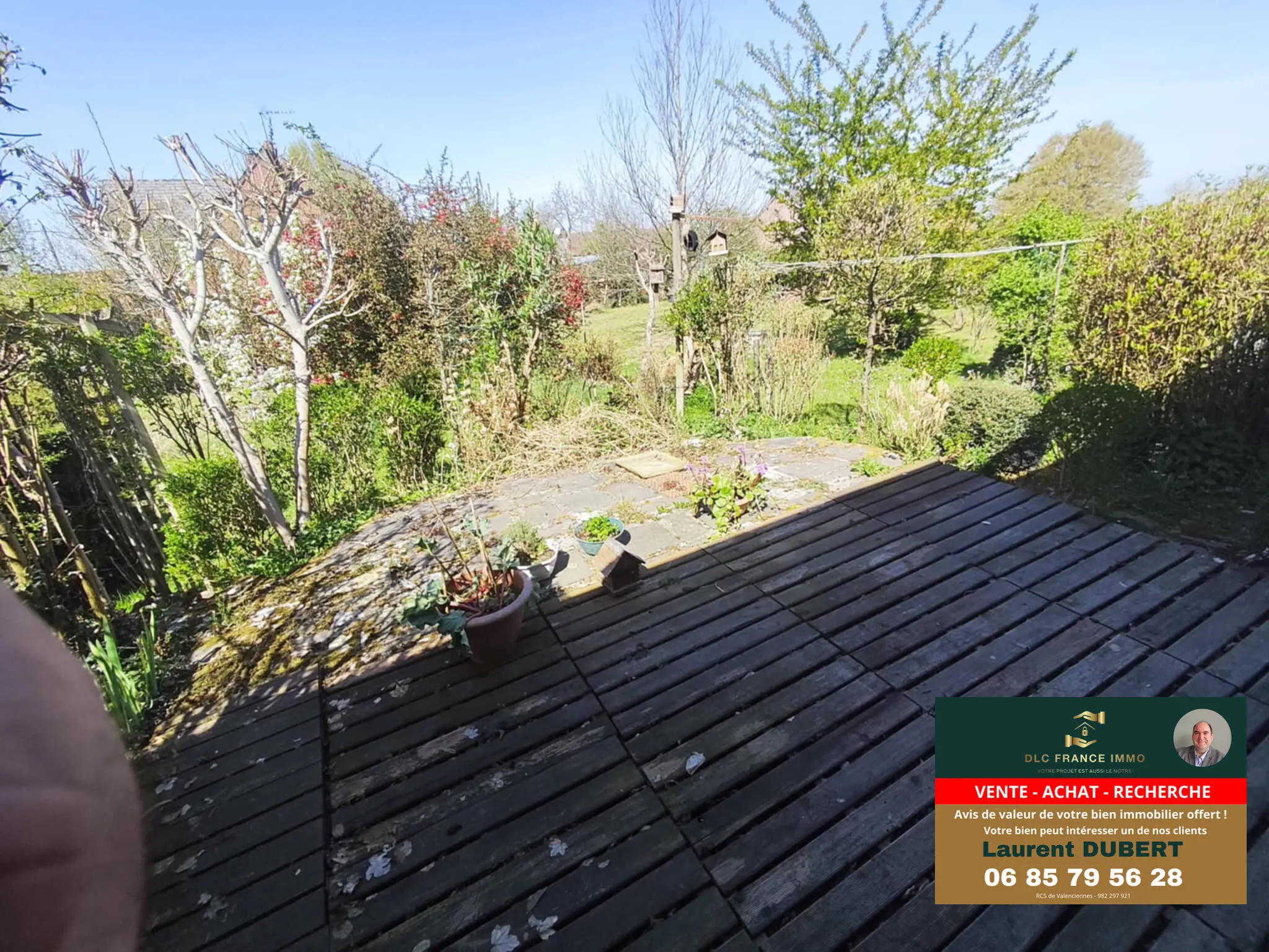 Jolie maison semi-plain-pied à vendre à Berlaimont avec terrain de 1593 m² 