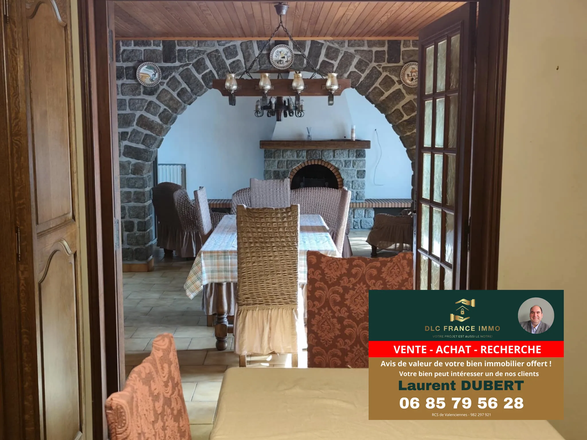 Maison familiale à vendre à Wallers avec jardin et 3 chambres 