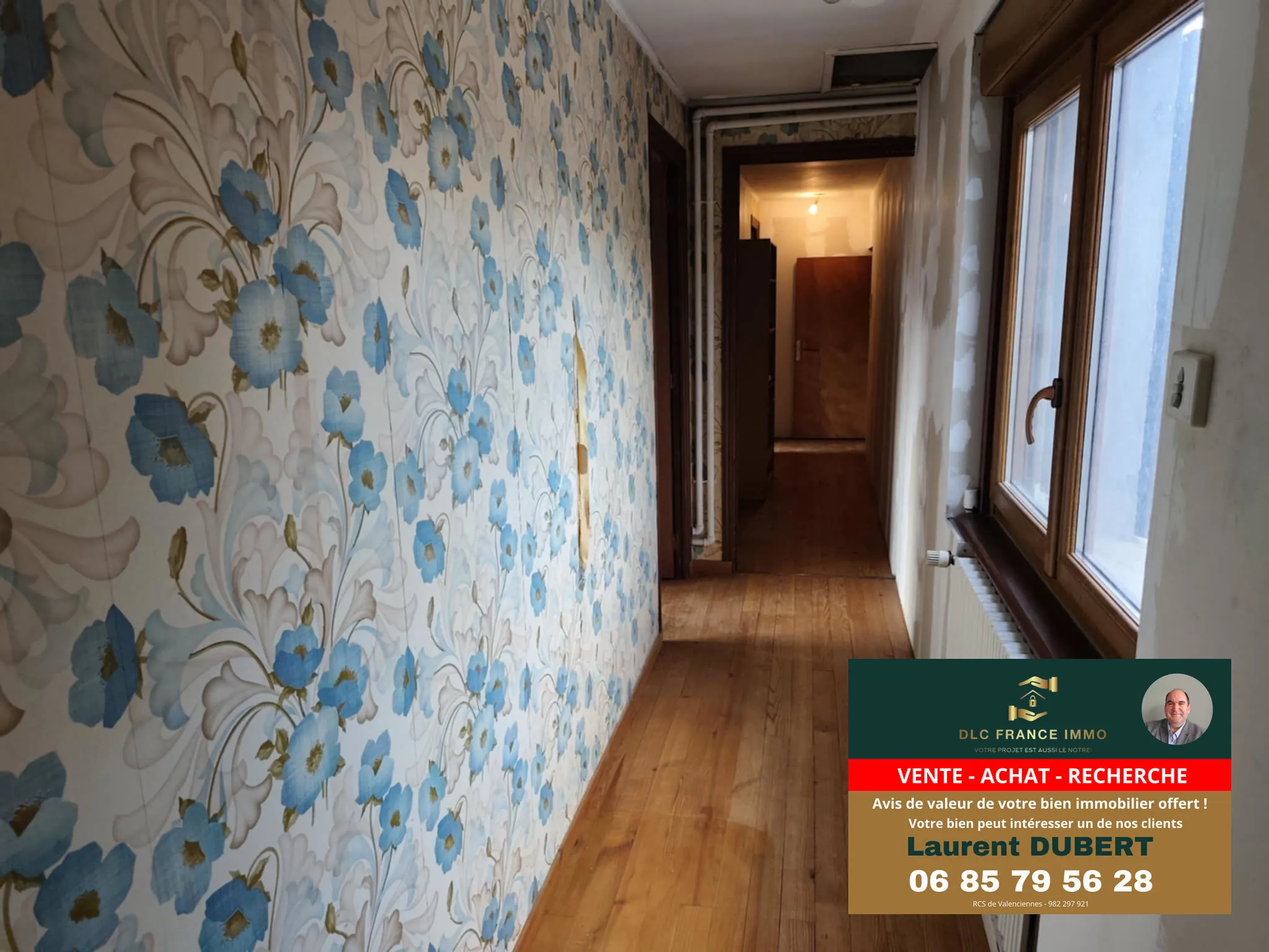 Maison familiale à vendre à Wallers avec jardin et 3 chambres 