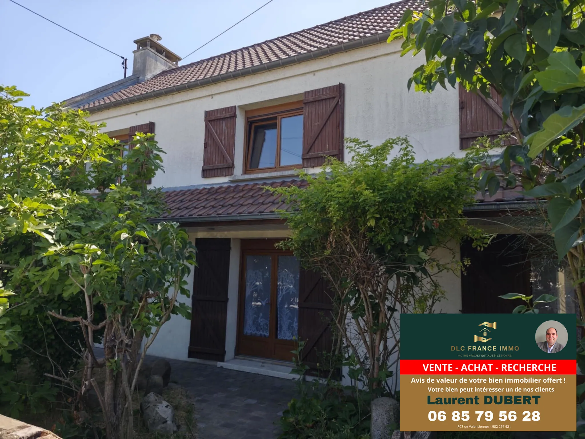 Maison individuelle à Wallers - 3 chambres, grand séjour, jardin près de Lille et Valenciennes