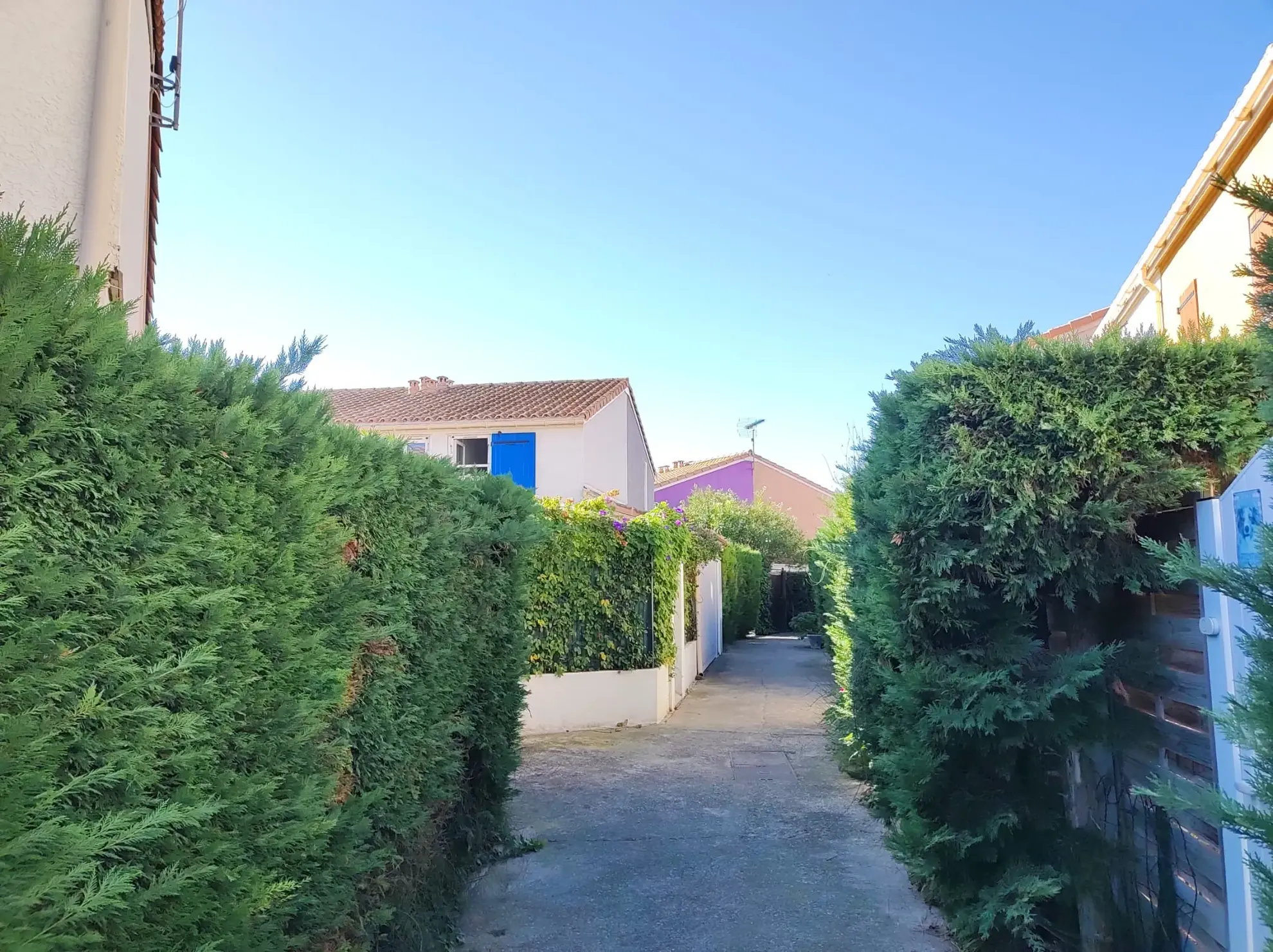 Maison 3 pièces avec jardin, piscine et parking à Marseillan proche de l'étang de Thau 