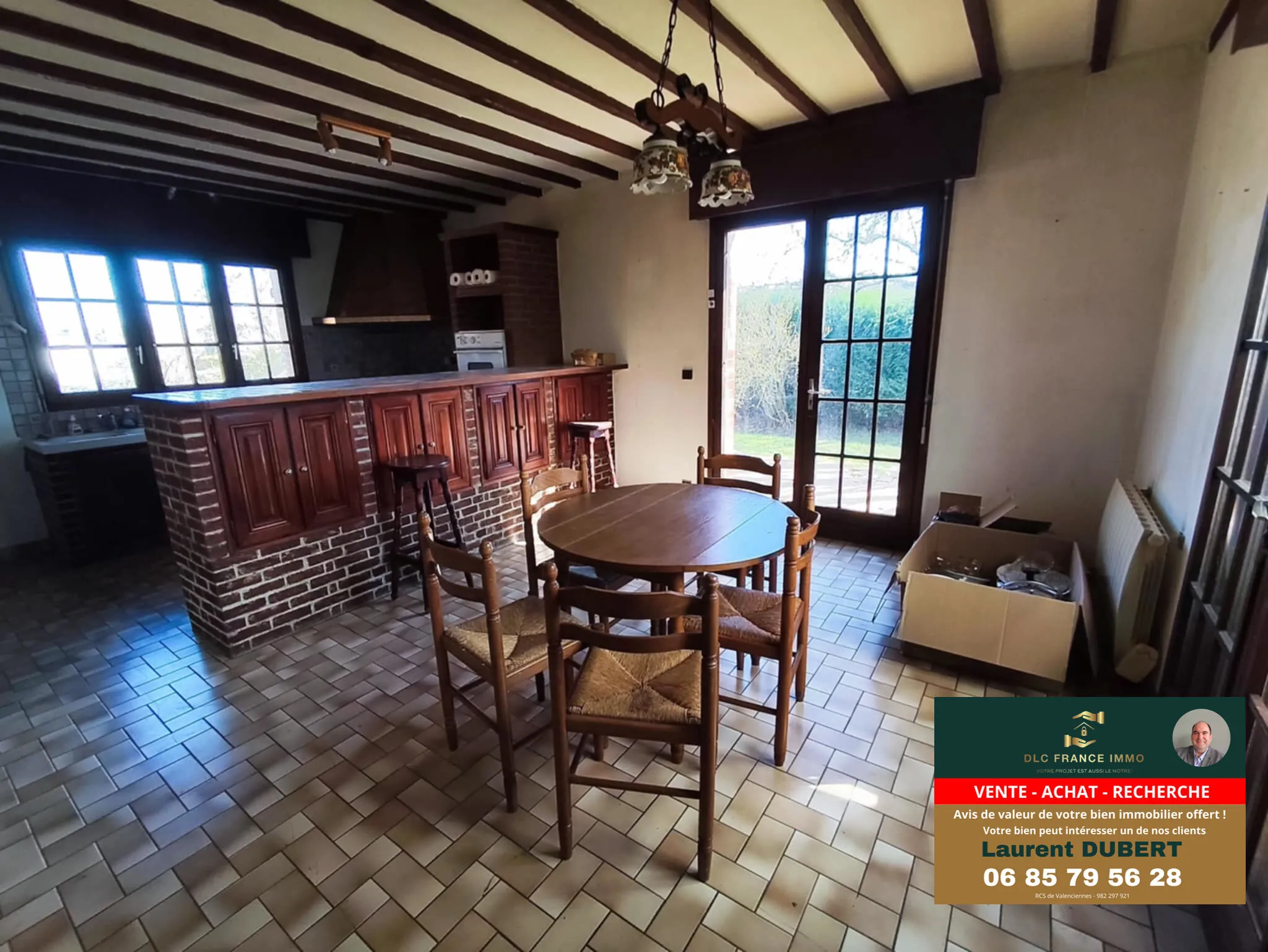 Maison à vendre de 140 m² avec 4 chambres dans le bocage de l'Avesnois 