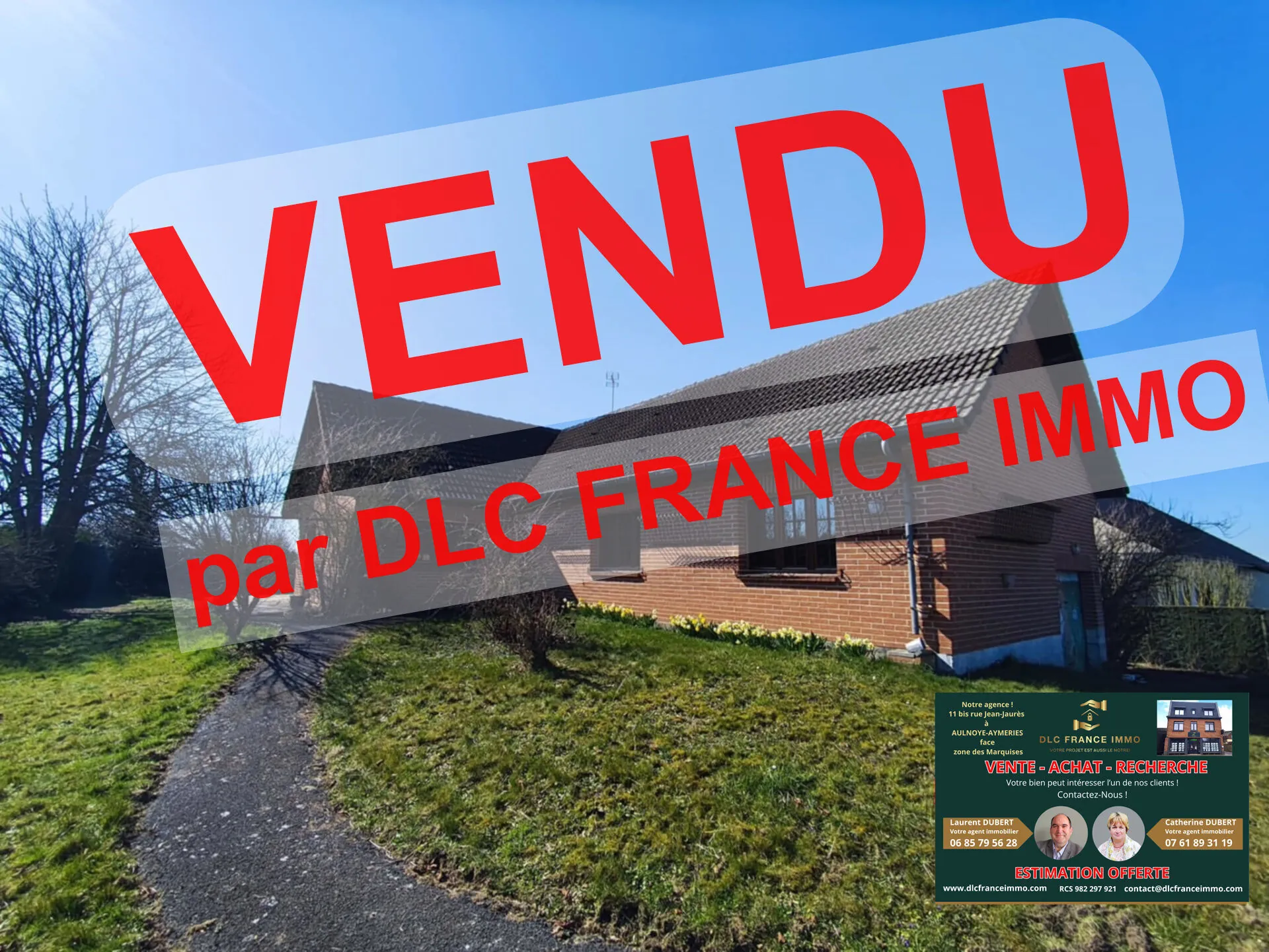 Maison familiale à vendre à Maroilles (59550) avec grand terrain et espace de vie spacieux