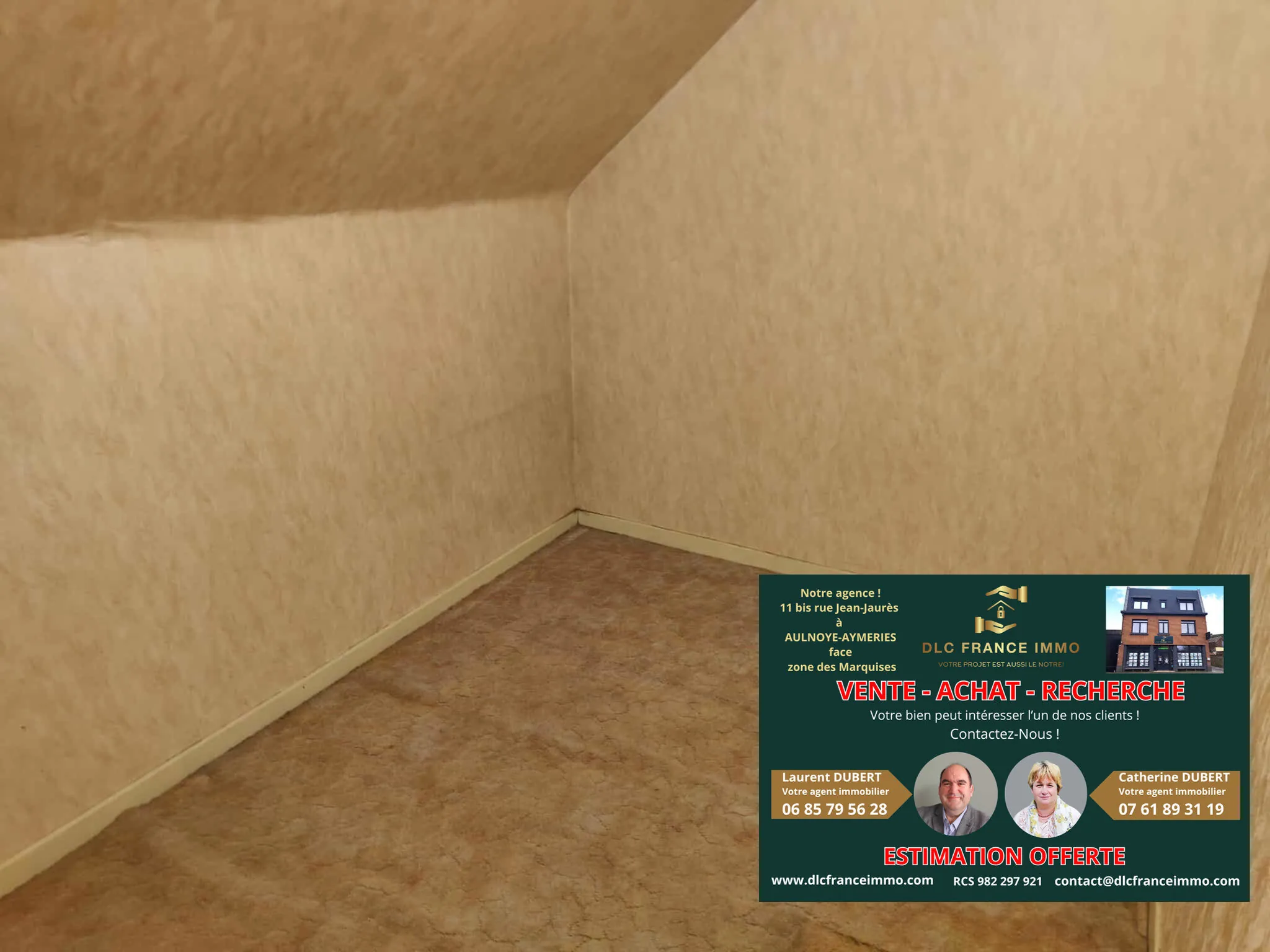 Maison à rénover avec potentiel à Aulnoye-Aymeries – 3 chambres, jardin et garage 