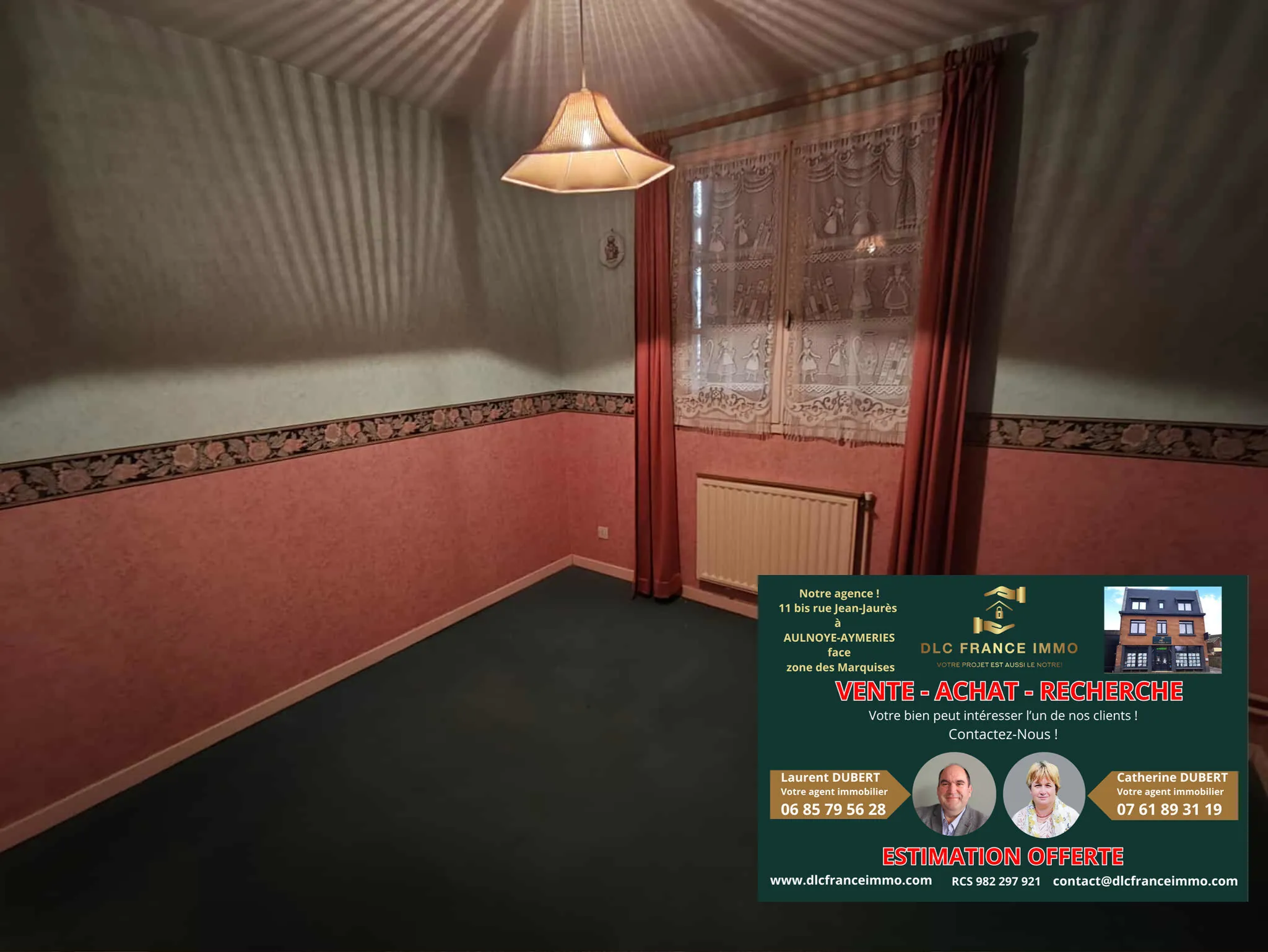 Maison semi-individuelle à rénover sur terrain de 420 m² à Aulnoye-Aymeries 