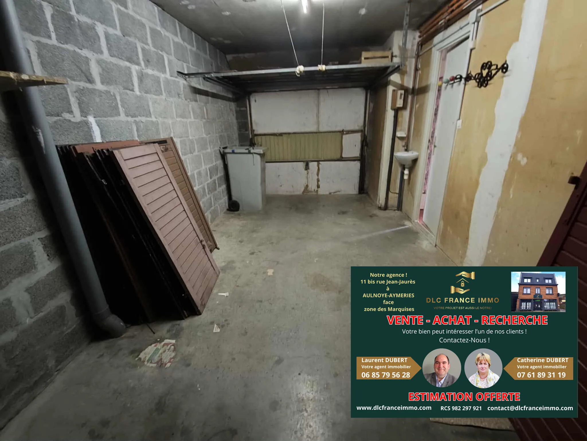 Maison semi-individuelle à rénover sur terrain de 420 m² à Aulnoye-Aymeries 