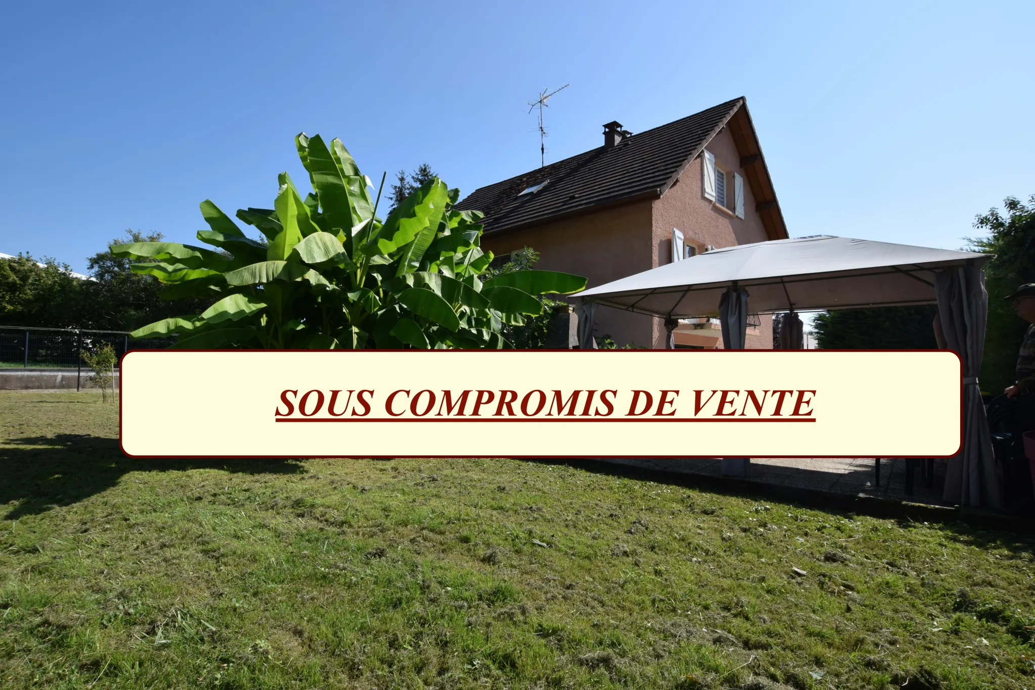 Maison traditionnelle à Valentigney avec terrasse, pergola et terrain de 8 ares