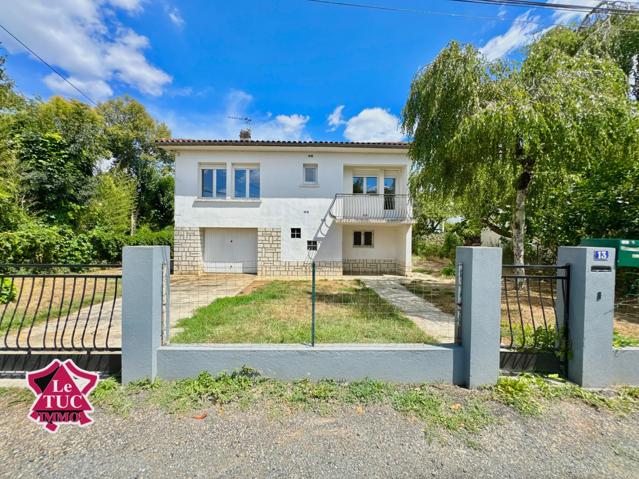 Vente maison 3 chambres avec garage et jardin à Villeneuve-sur-Lot