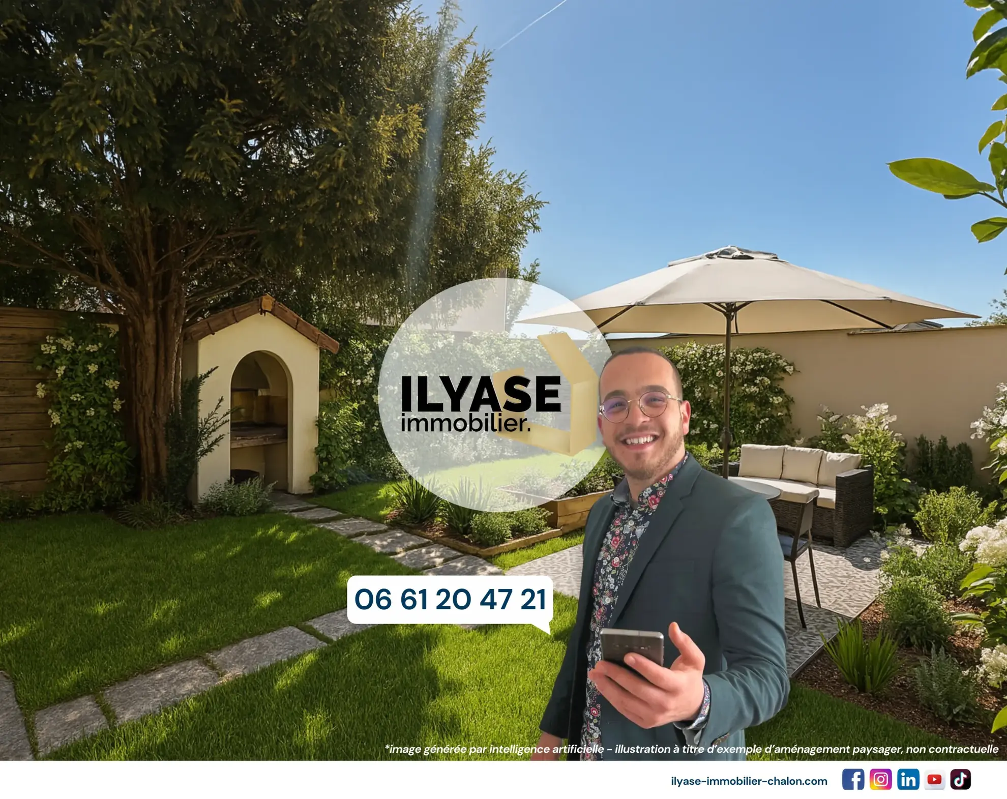 Maison de ville de 95 m² avec jardin à Chalon-sur-Saône