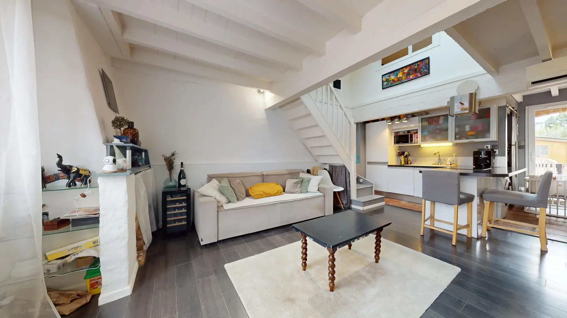 Maison T2 rénovée de 58m² avec jardin à Labarthe-sur-Lèze 