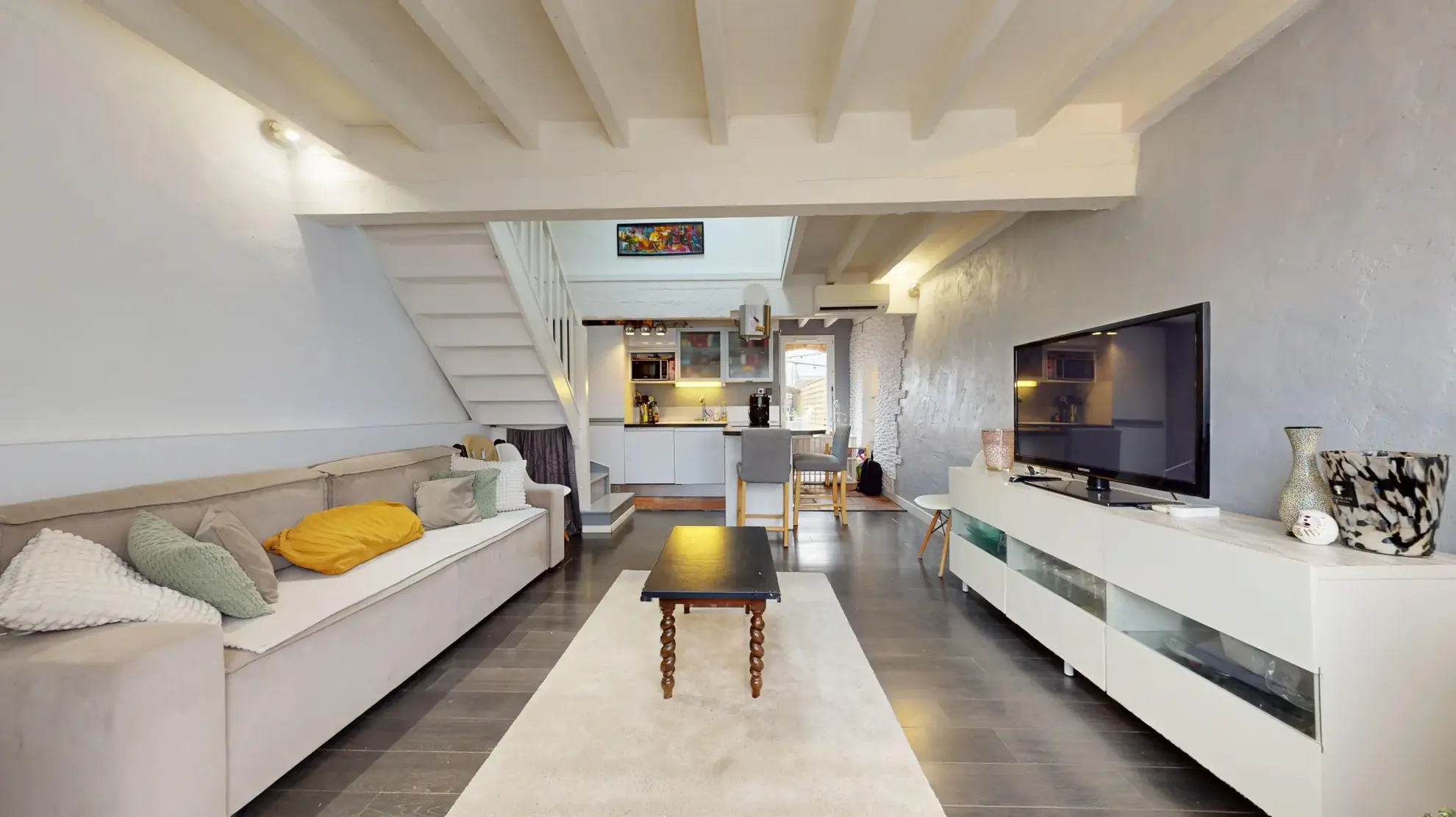 Maison T2 rénovée de 58m² avec jardin à Labarthe-sur-Lèze