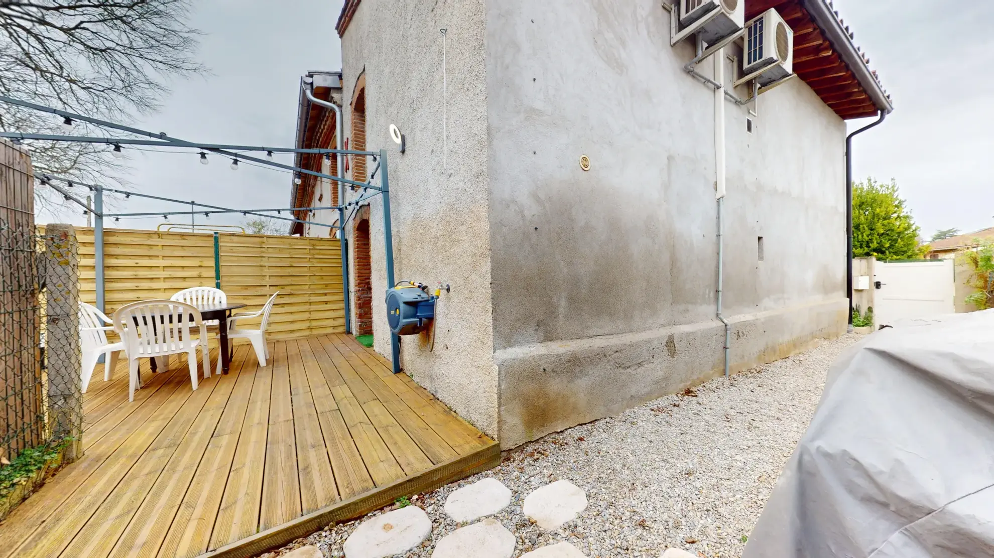 Maison T2 rénovée de 58m² avec jardin à Labarthe-sur-Lèze 