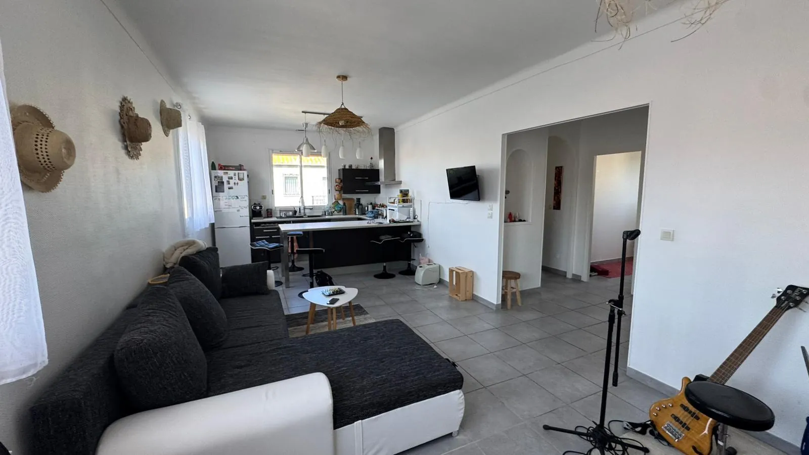 Appartement 3 faces de 71 m² avec jardin et garage à Perpignan 
