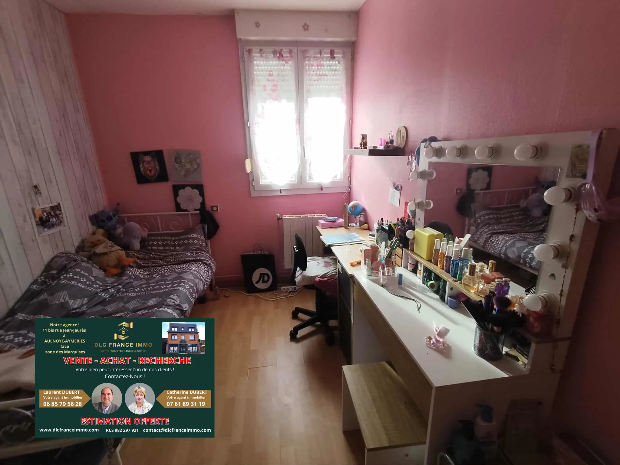 Maison de 90 m² à vendre à Aulnoye-Aymeries, proche commodités, à rafraîchir 