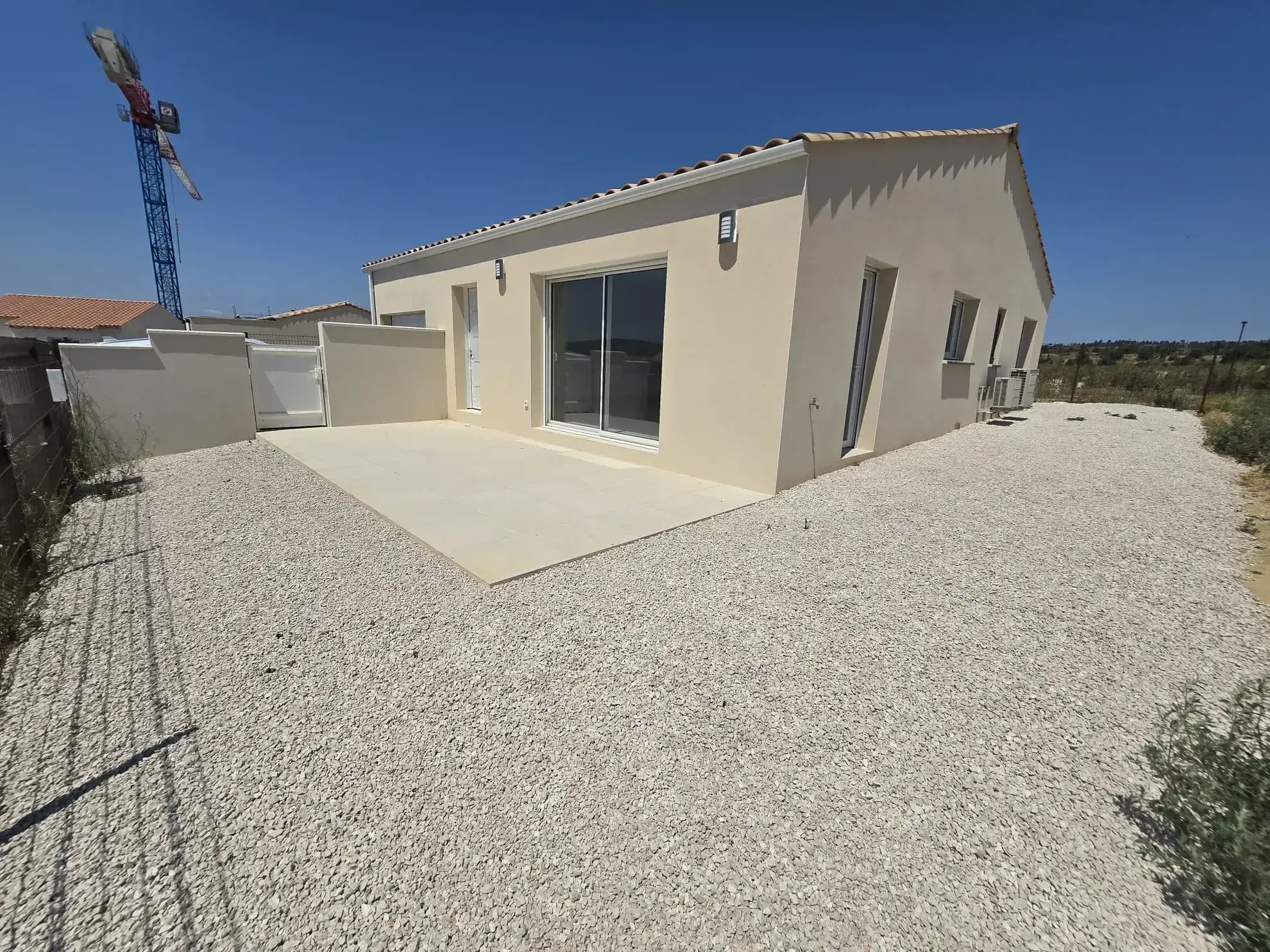 Maison neuve T4 de 88 m² avec garage à Nissan Lez Enserune dans l’Hérault