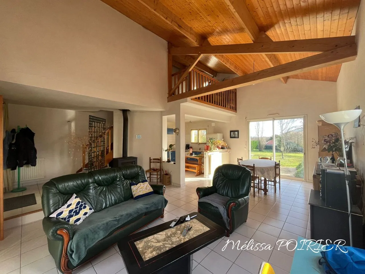 Maison 3 chambres avec grand terrain clos à Landes-Genusson