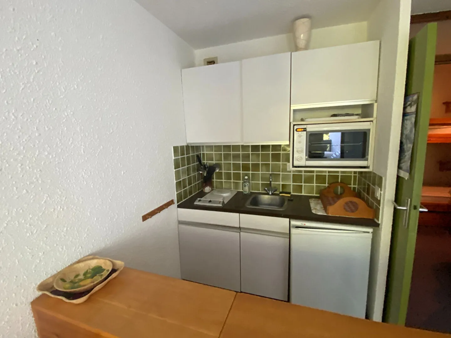 Studio à vendre à Les Orres avec terrasse et vue sur les pistes 