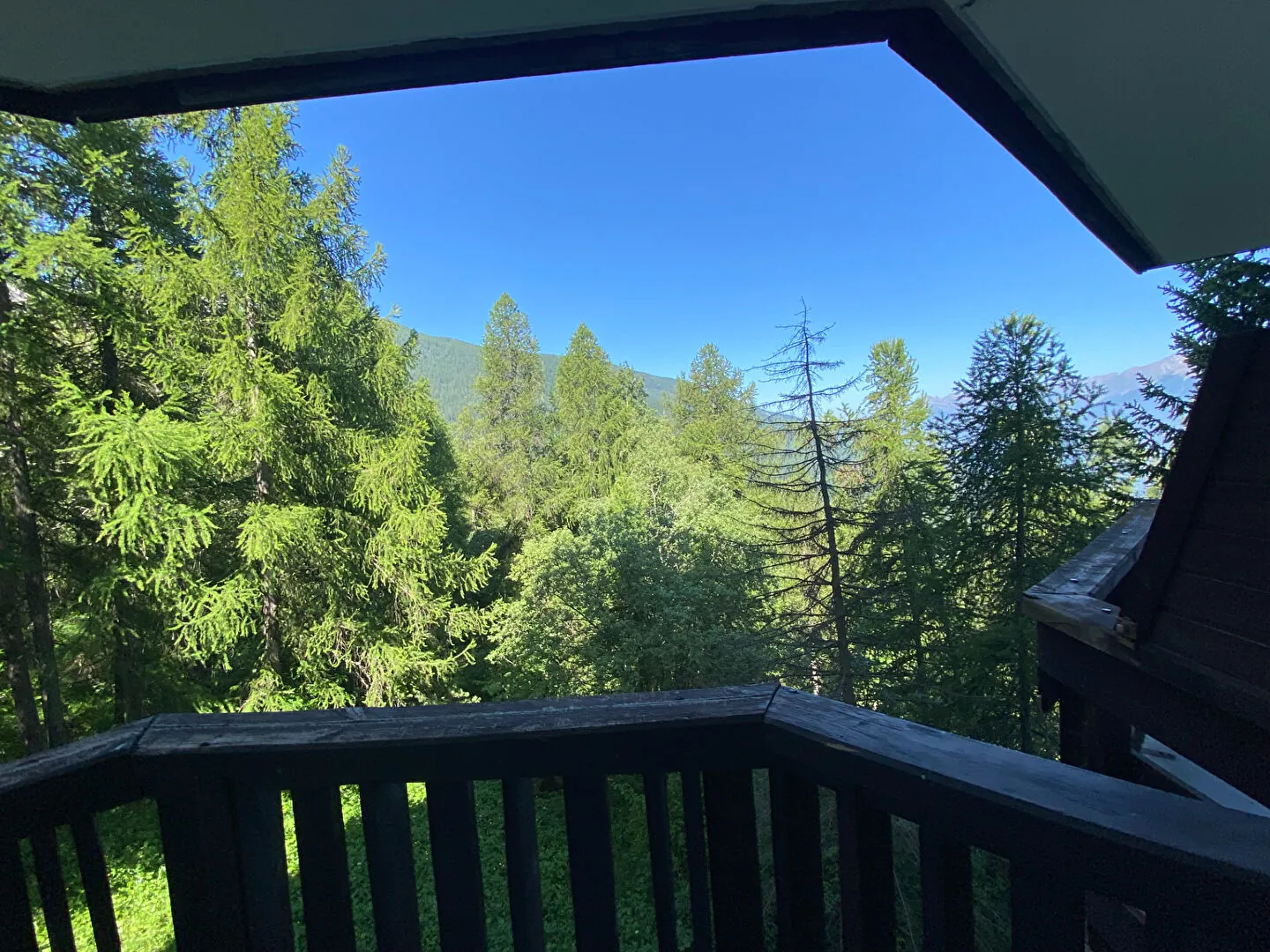 Studio à vendre à Les Orres avec terrasse et vue sur les pistes 