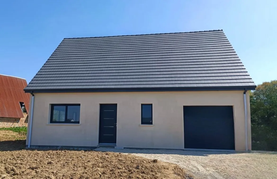Maison neuve à Méricourt-en-Vimeu – 3 chambres et terrain de 800 m²