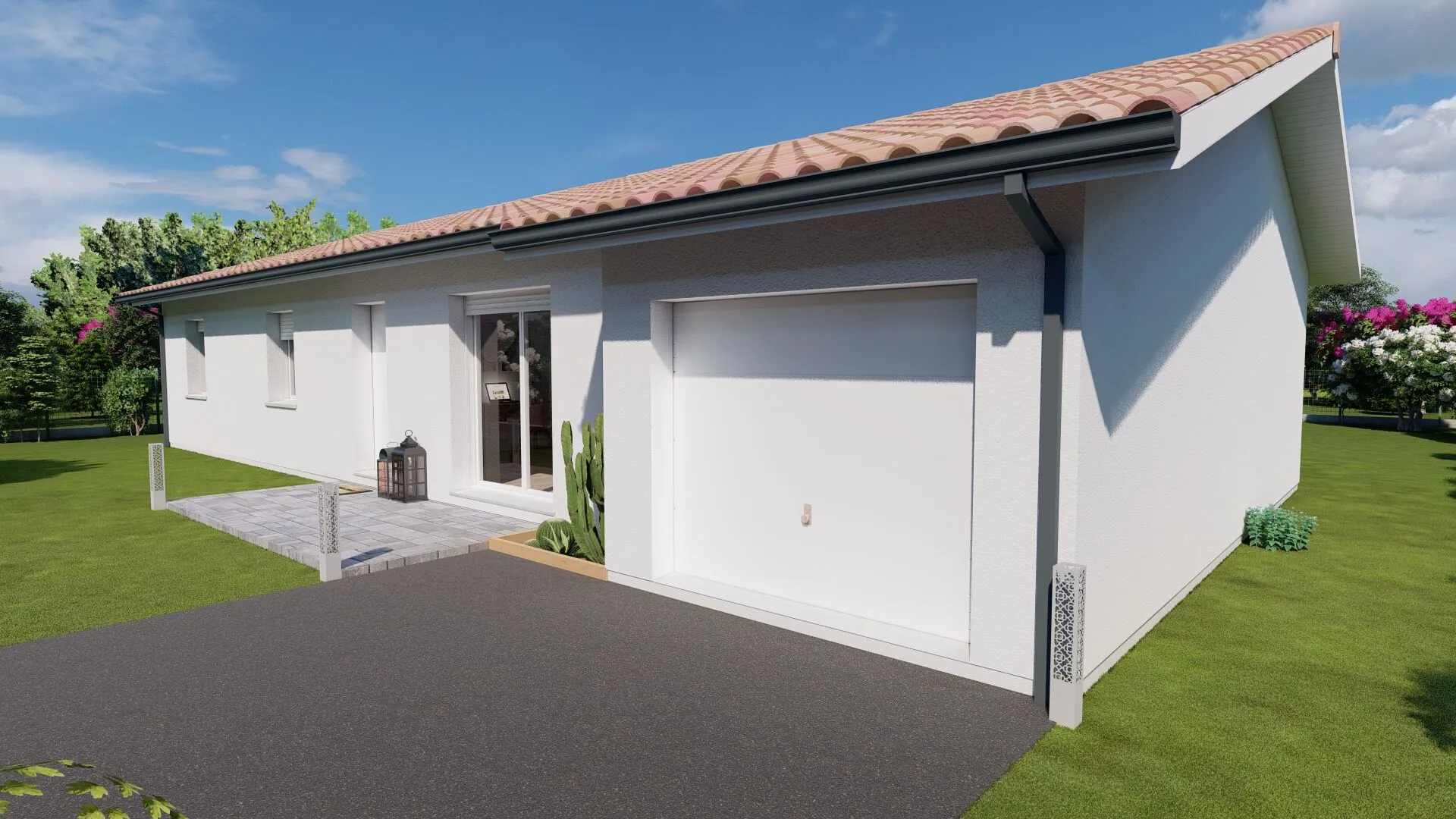 Maison neuve 104 m² avec 4 chambres à Marsac-sur-l'Isle 