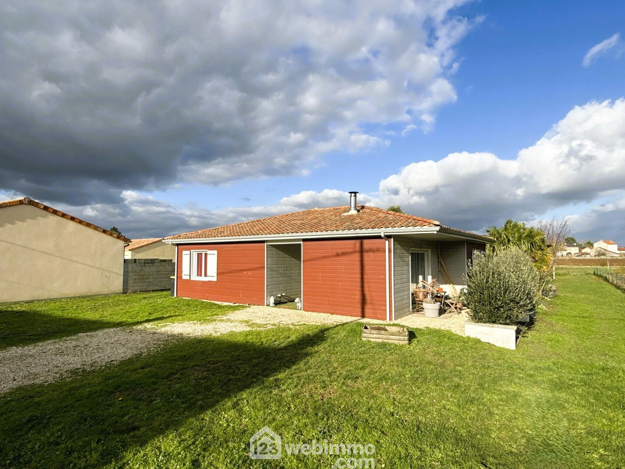 Superbe maison moderne avec jardin et garage à Bachant en vente