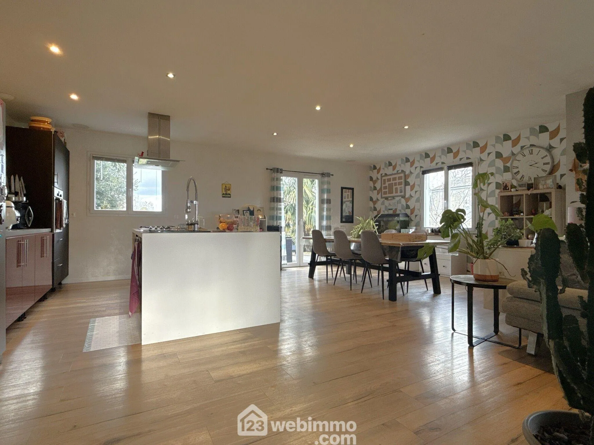 Superbe maison moderne avec jardin et garage à Bachant en vente 