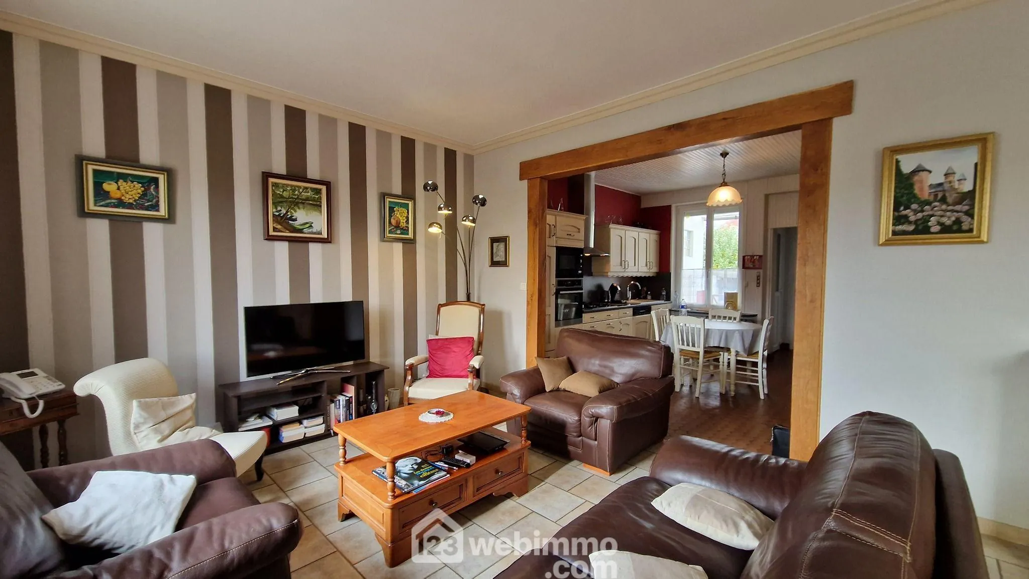 Maison 117 m² à Laon, prête à vivre sans travaux à prévoir 