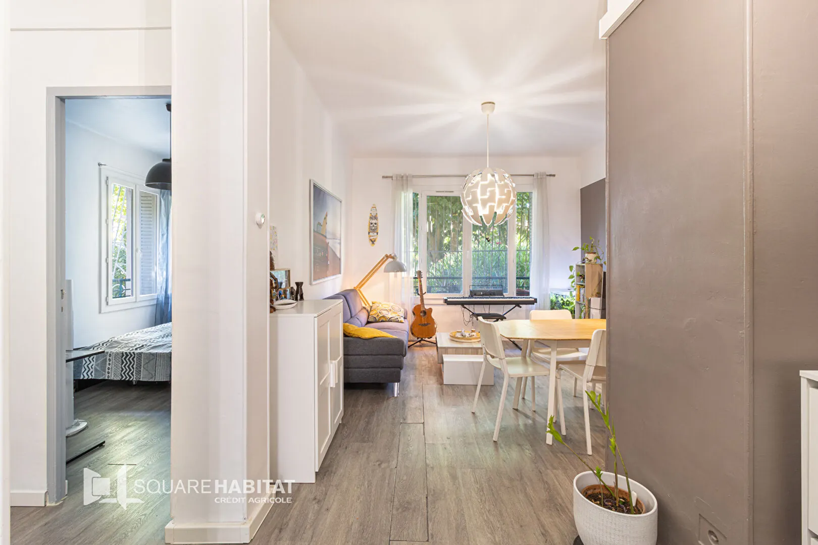 Bel appartement T3 de 59m² à Marseille secteur Square Michelet 