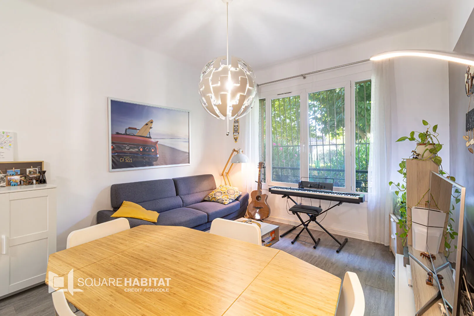 Bel appartement T3 de 59m² à Marseille secteur Square Michelet 