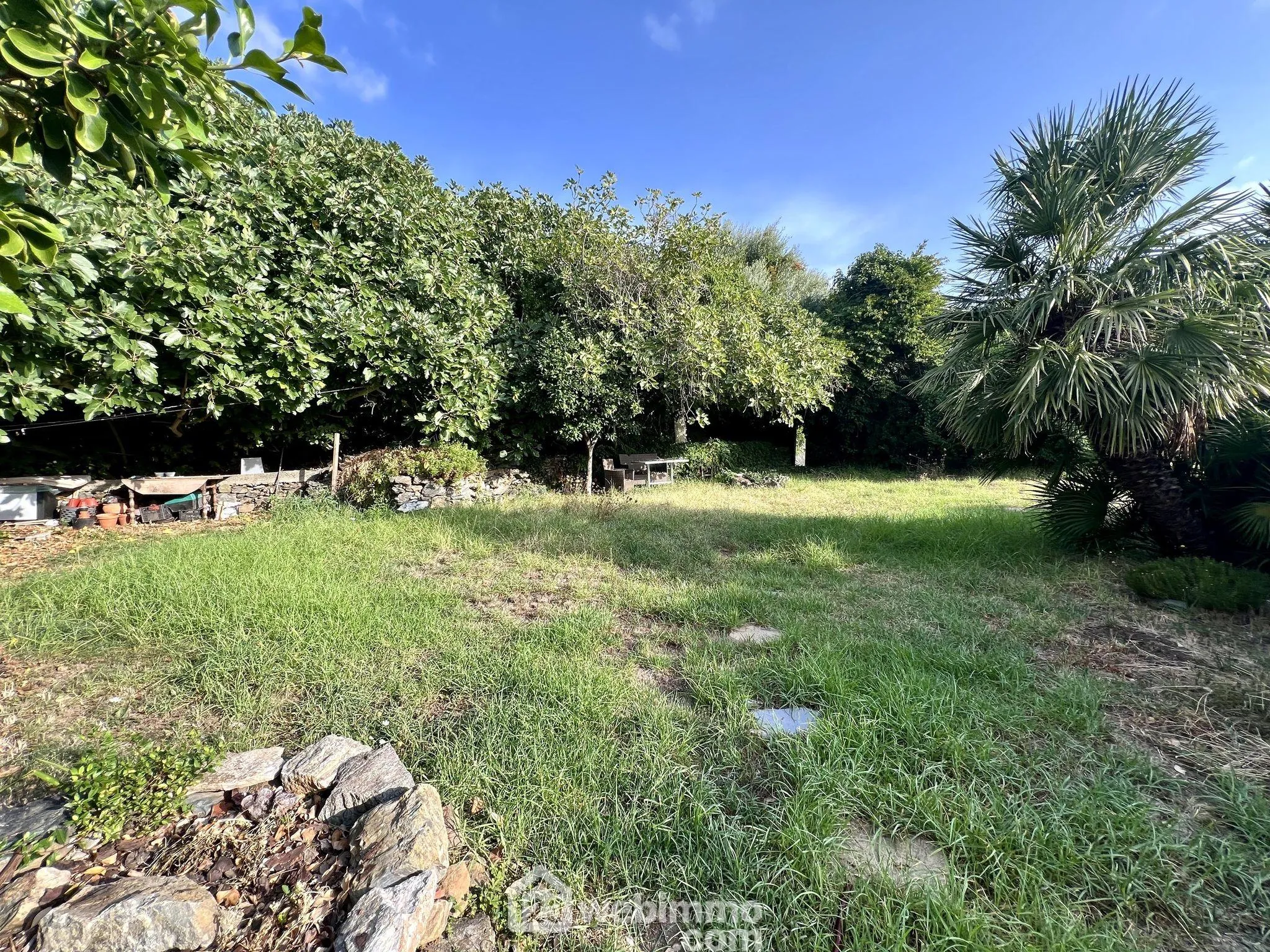 Appartement T3 de 48m² avec terrain privé face à la plage de Lavasina 