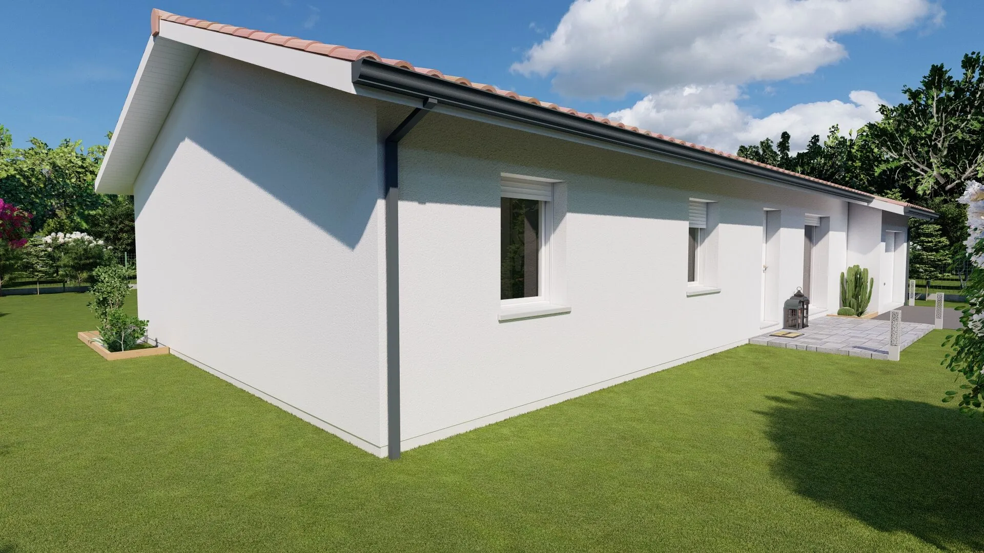 Maison neuve 4 chambres avec garage à Gravelle, construction 2026 