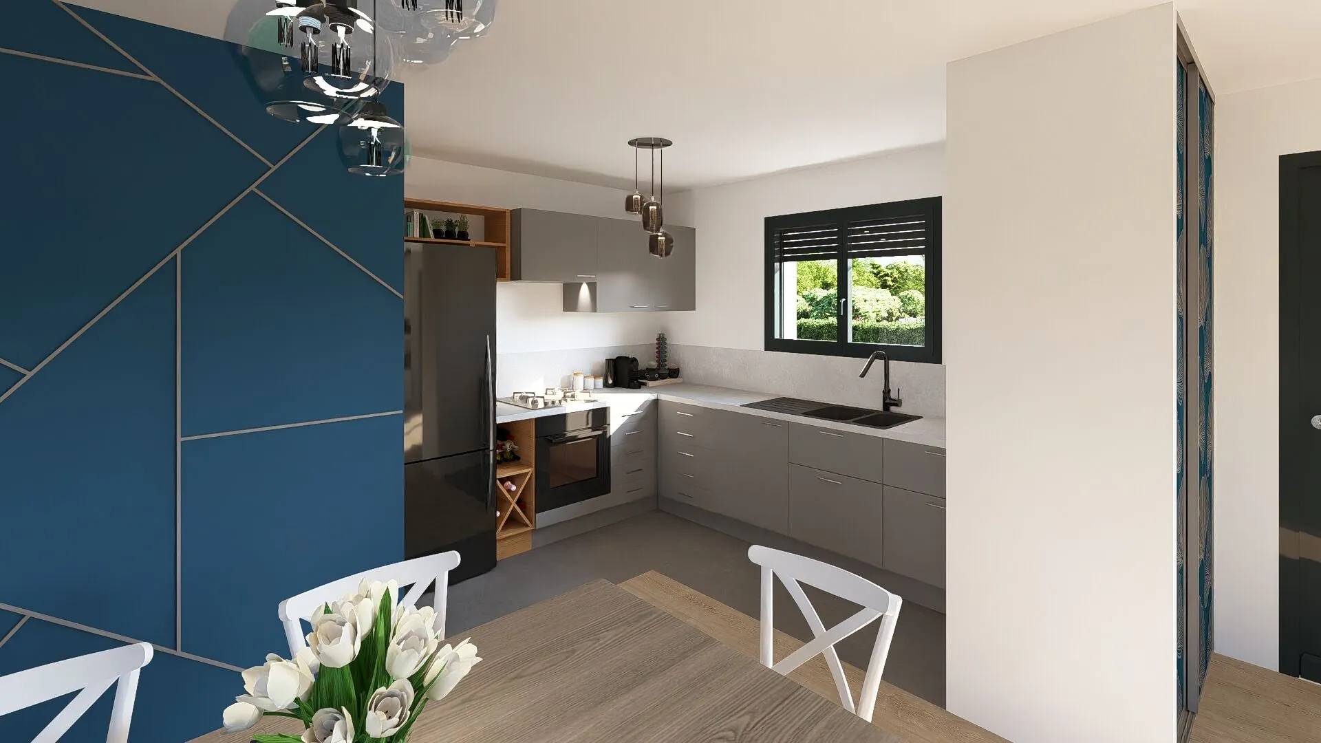 Achat maison neuve avec 3 chambres à Dax - Construction moderne et économique 