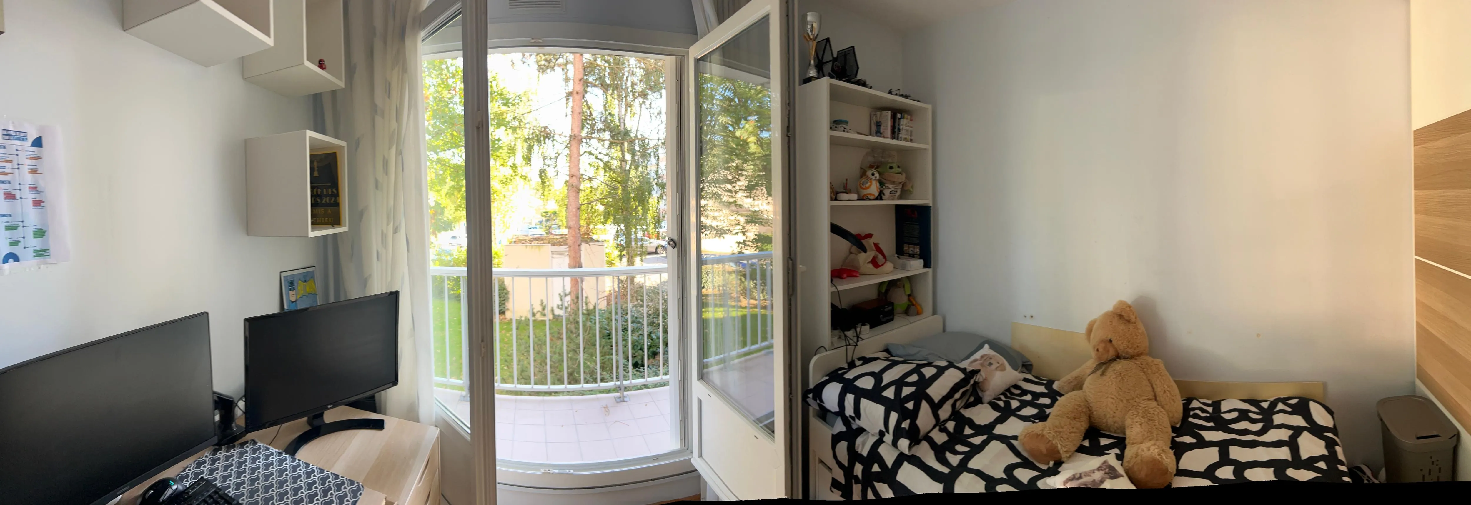 Appartement familial de 98 m² à Magny-les-Hameaux avec balcon 