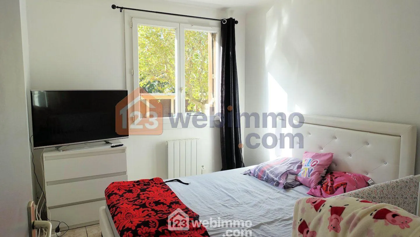 Charmant T3 loué de 56m² à Aix-en-Provence dans résidence sécurisée 