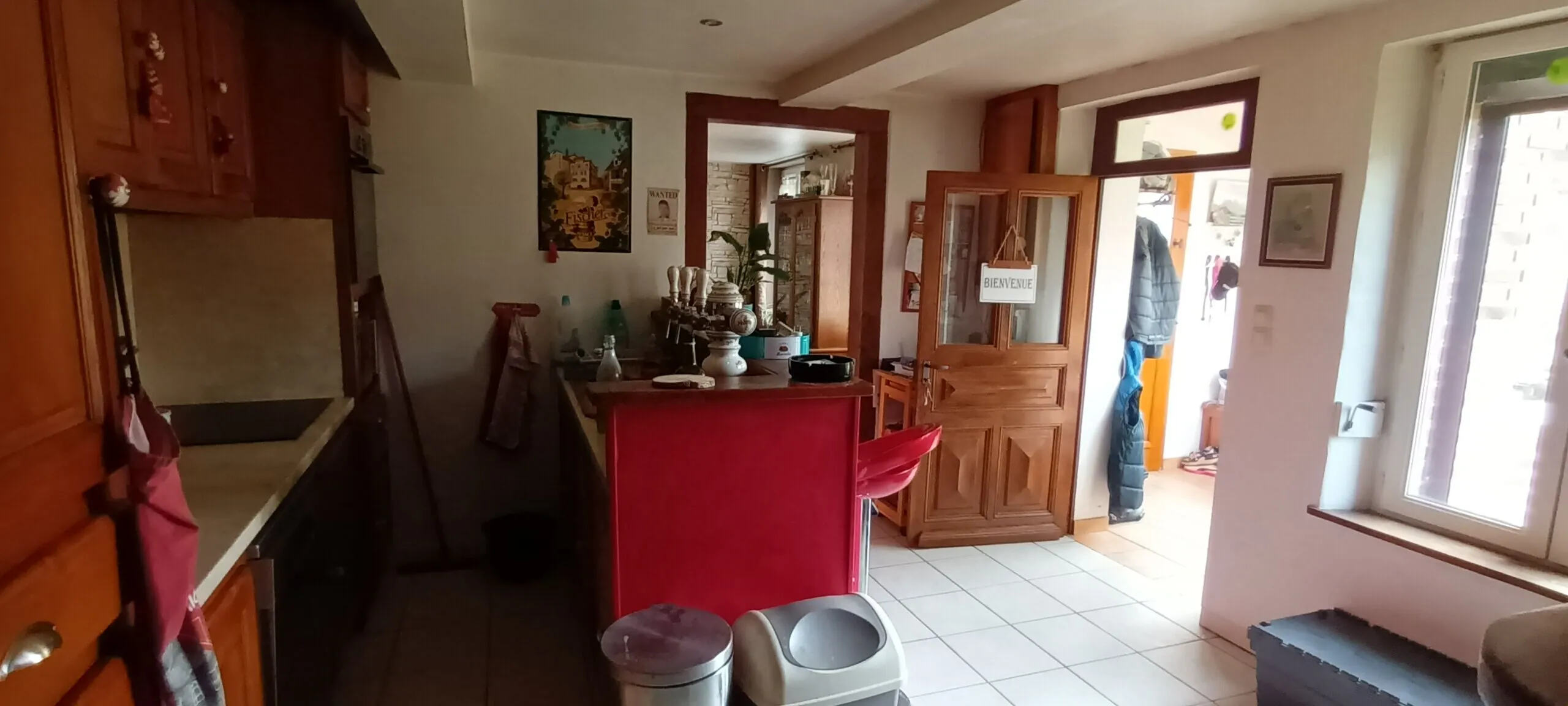 A vendre ensemble immobilier à Chaumont-Porcien avec deux maisons sur grand terrain 