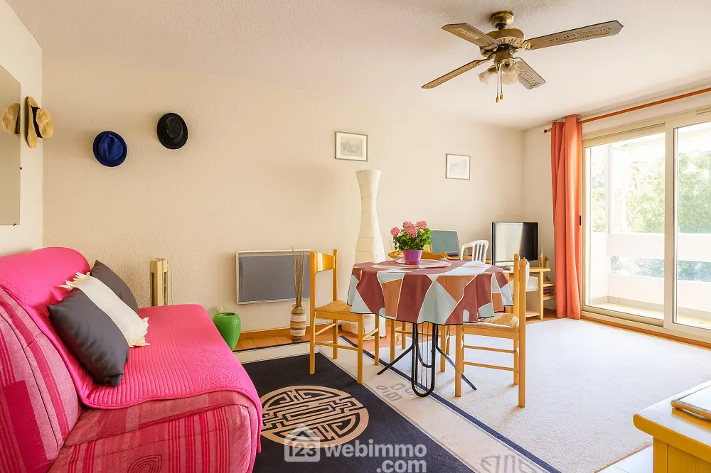 Appartement 2 pièces à Sainte-Maxime avec piscine et loggia - 41 m² 