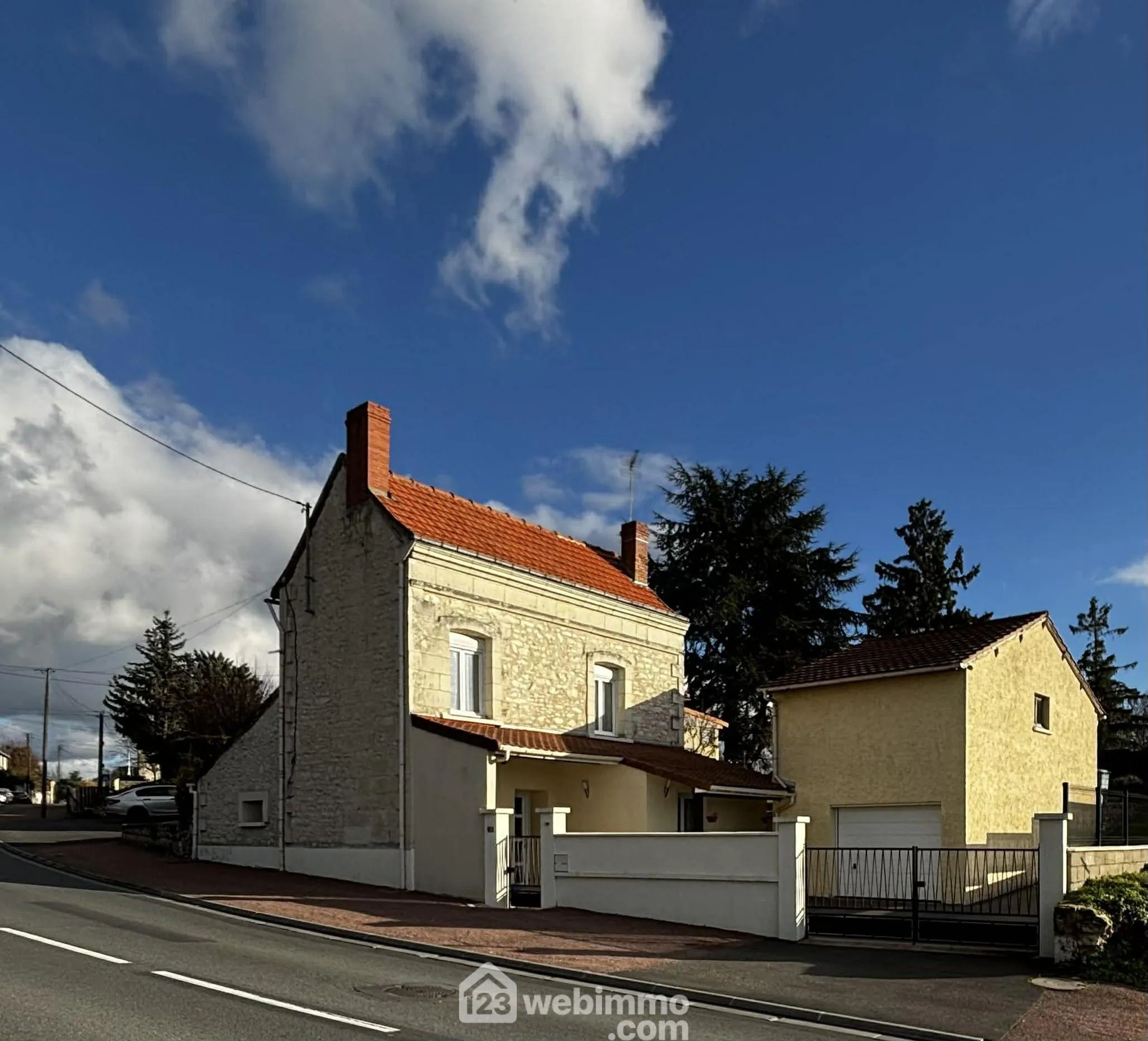 Maison rénovée de plain-pied à vendre à Châtellerault, 78,50 m2 avec 3 chambres