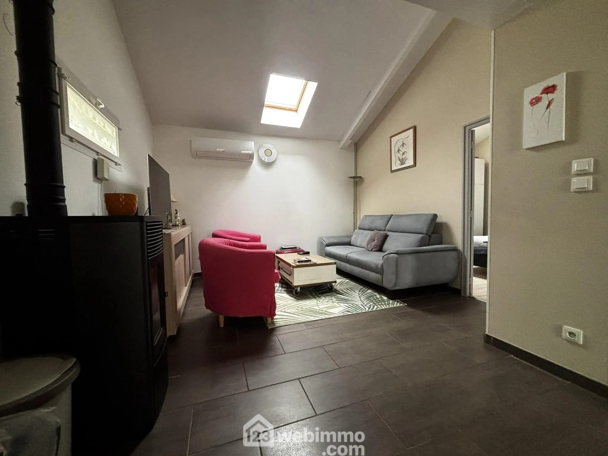 Maison rénovée de plain-pied à vendre à Châtellerault, 78,50 m2 avec 3 chambres 