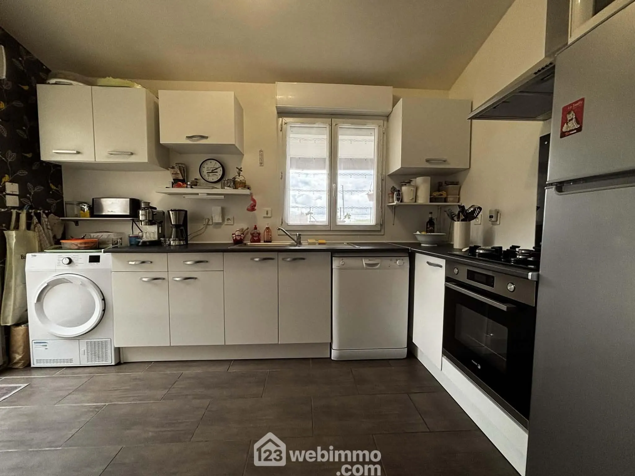 Maison rénovée de plain-pied à vendre à Châtellerault, 78,50 m2 avec 3 chambres 