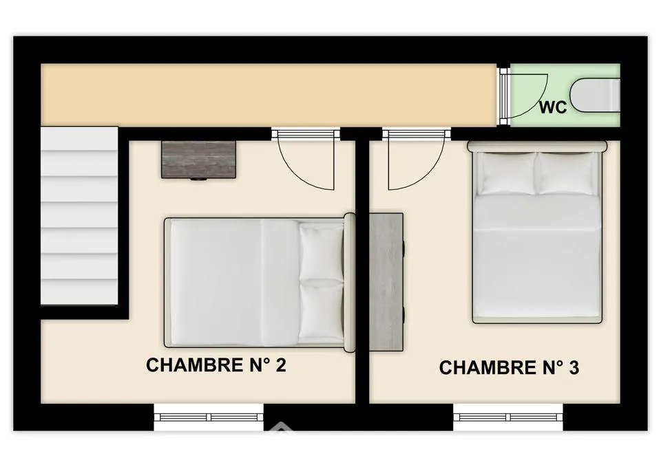 Maison rénovée de plain-pied à vendre à Châtellerault, 78,50 m2 avec 3 chambres 