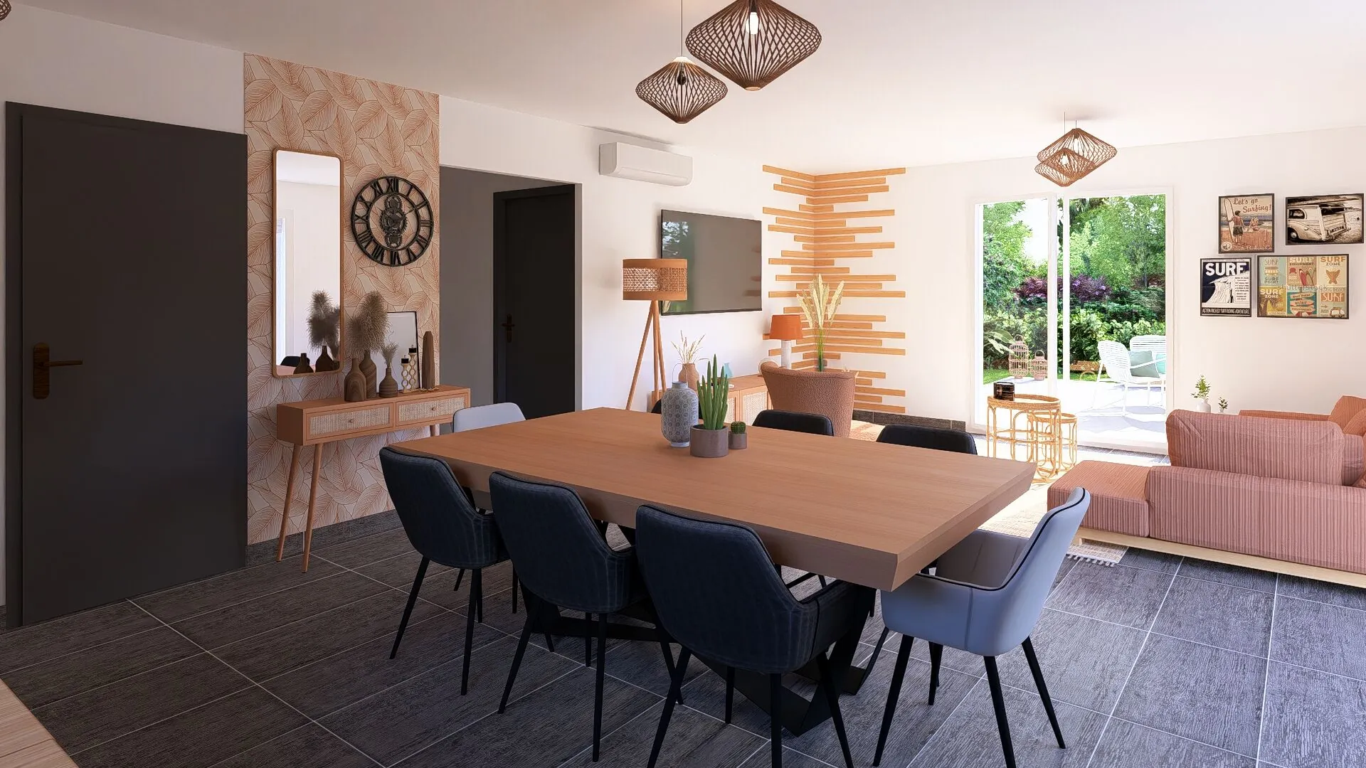 Maison neuve de 85 m² avec 3 chambres à Saint-Paul-lès-Dax, terrain de 530 m² 