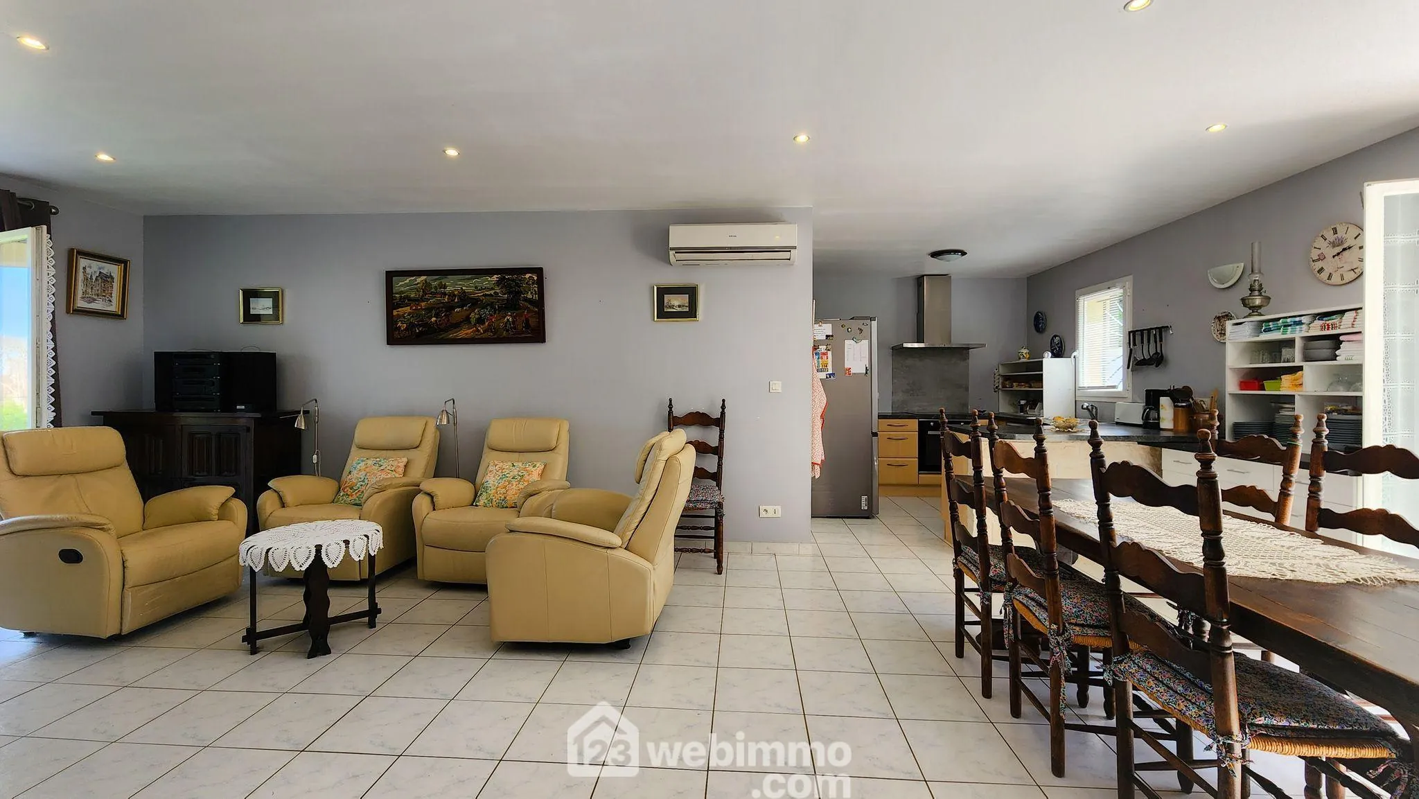 Maison de plain-pied à Thèze avec terrasse et 4 chambres - 110 m² 