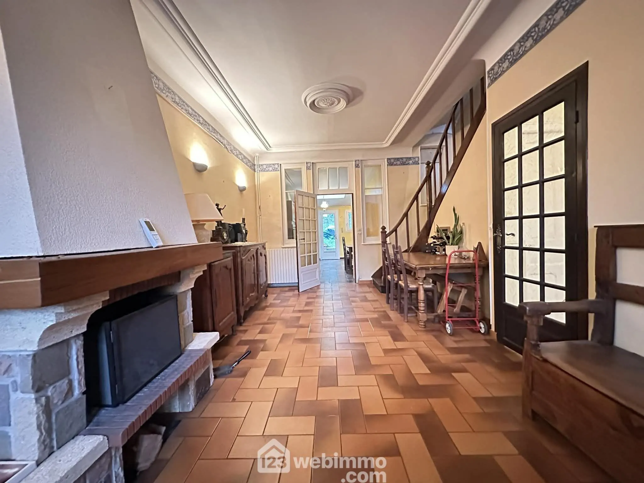 Maison de ville de 107 m² à Laon avec jardin et 3 chambres 