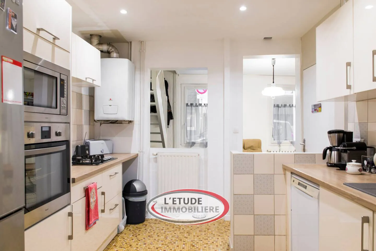 À vendre duplex authentique avec grenier et cave à Nantes - Île Versailles 