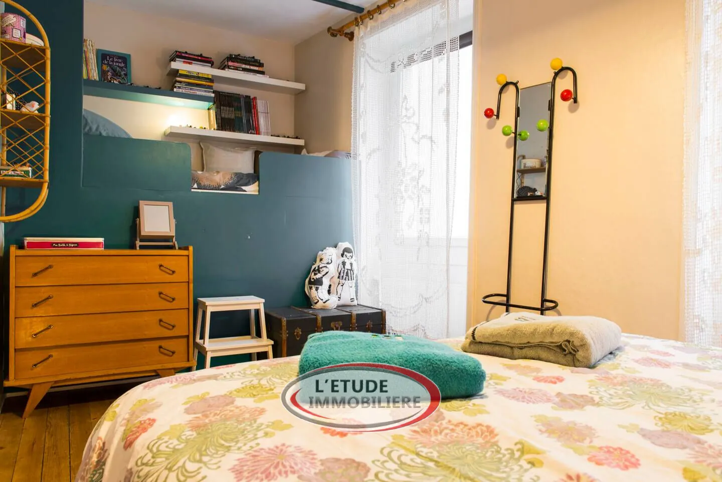 À vendre duplex authentique avec grenier et cave à Nantes - Île Versailles 