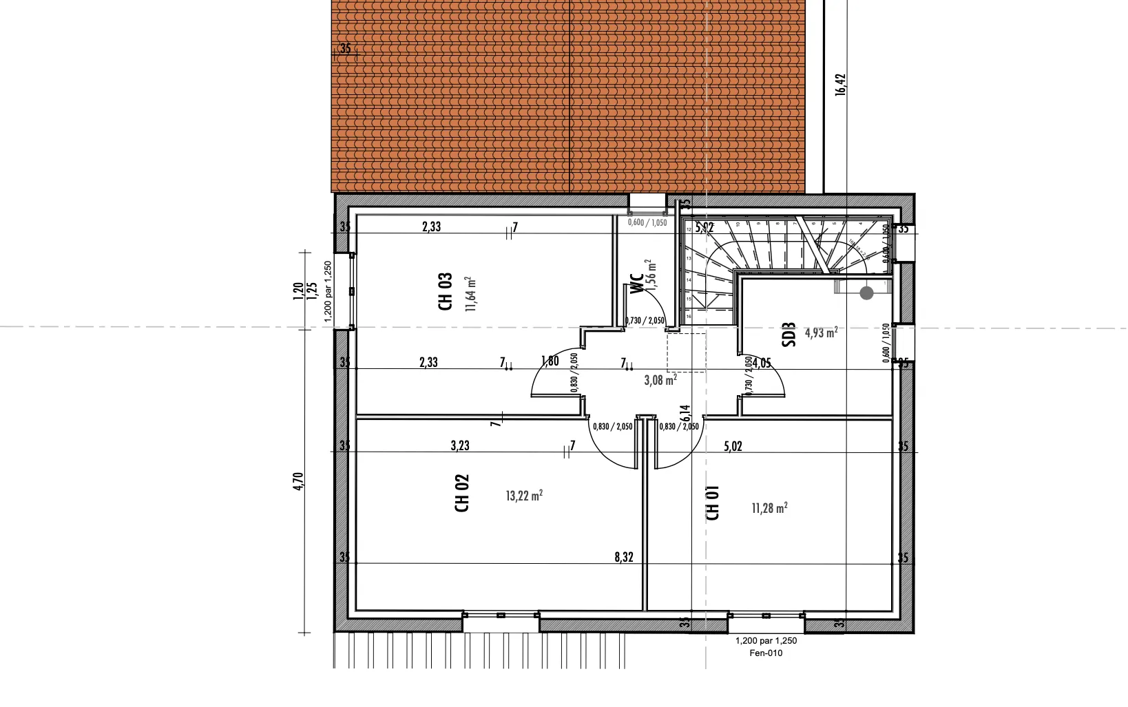 Terrain de 356 m² à vendre avec projet de villa contemporaine à Aix-en-Provence 